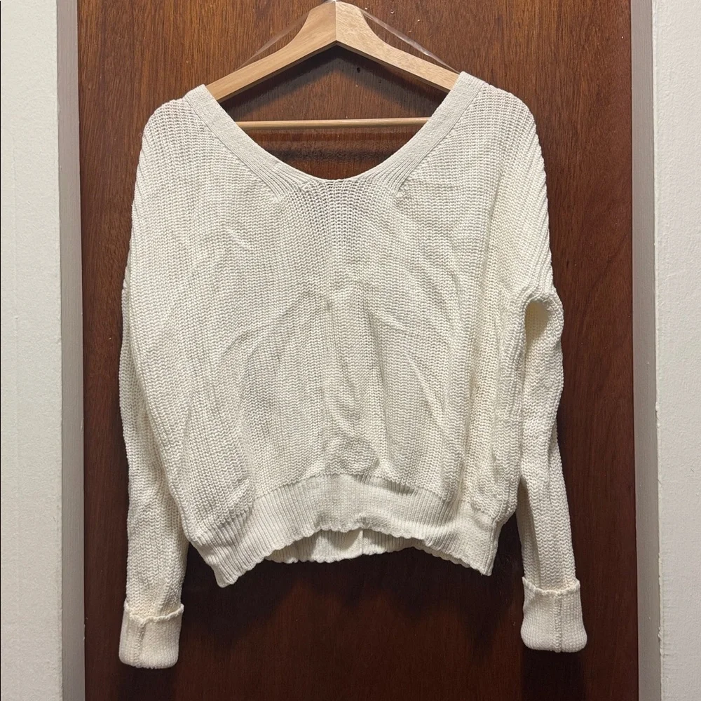 Cream Button-Up Cardigan - Picture 4 of 7